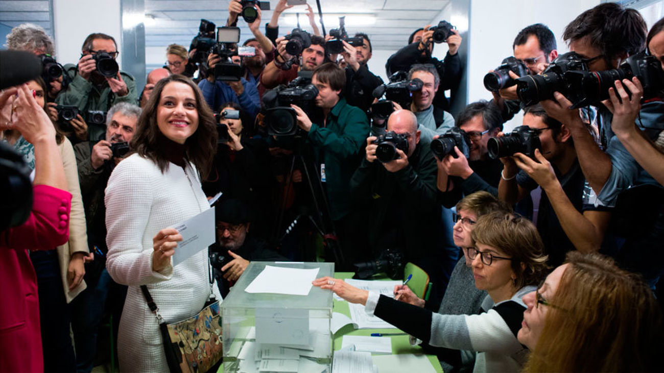 Los principales líderes en las elecciones catalanas han votado en Barcelona