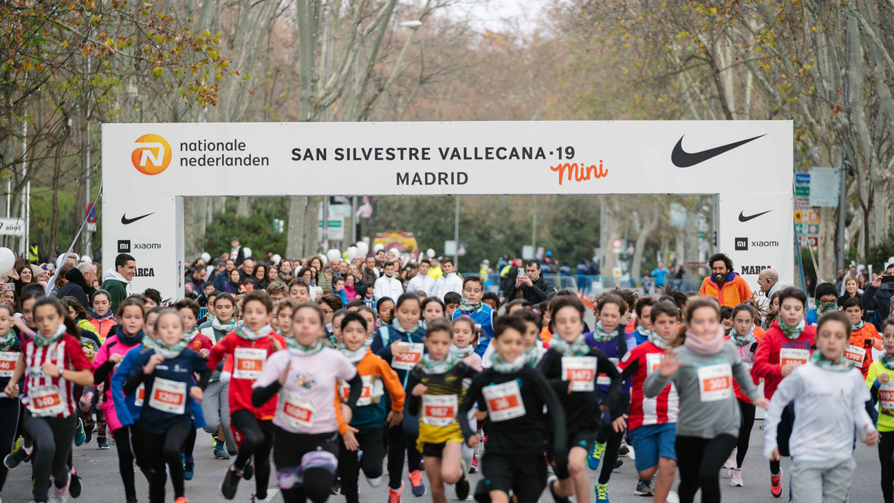 La San Silvestre Vallecana Mini Establece Su Nuevo R Cord De Participaci N