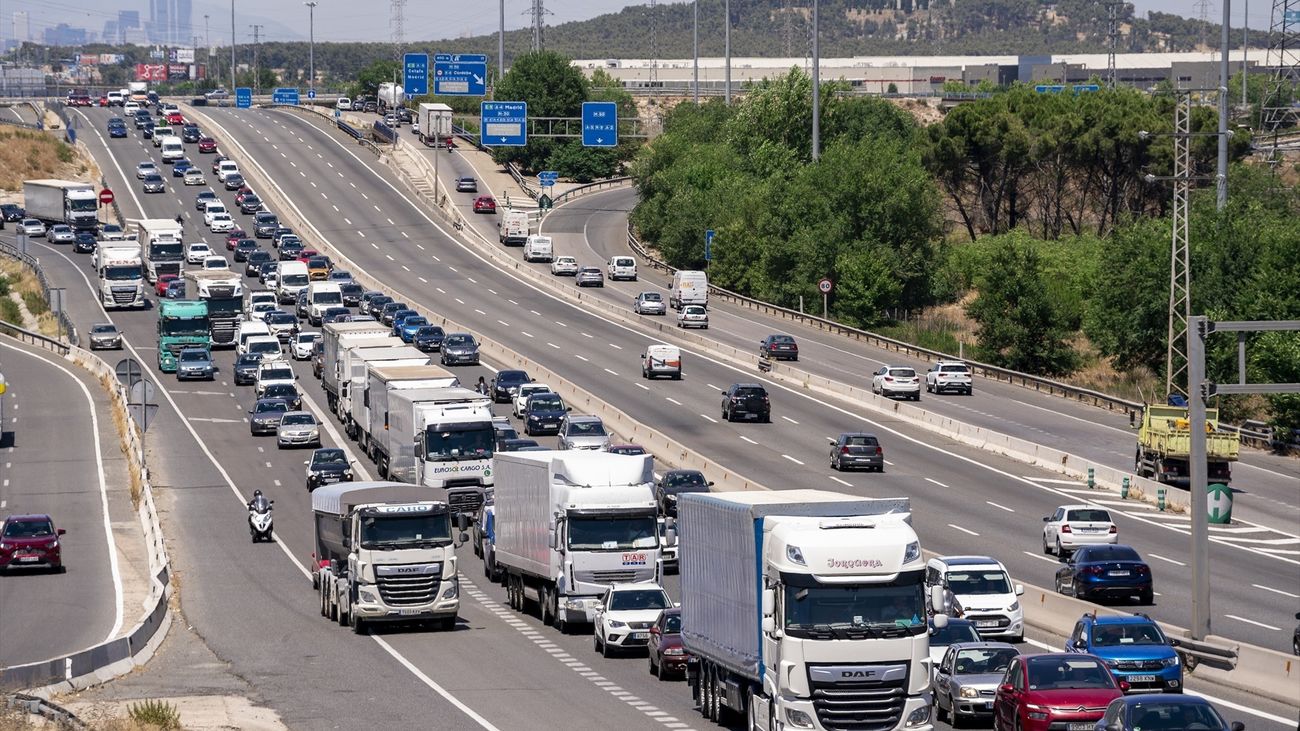 Operaci N Salida En Madrid Con Retenciones Muy Leves En Las Autov As