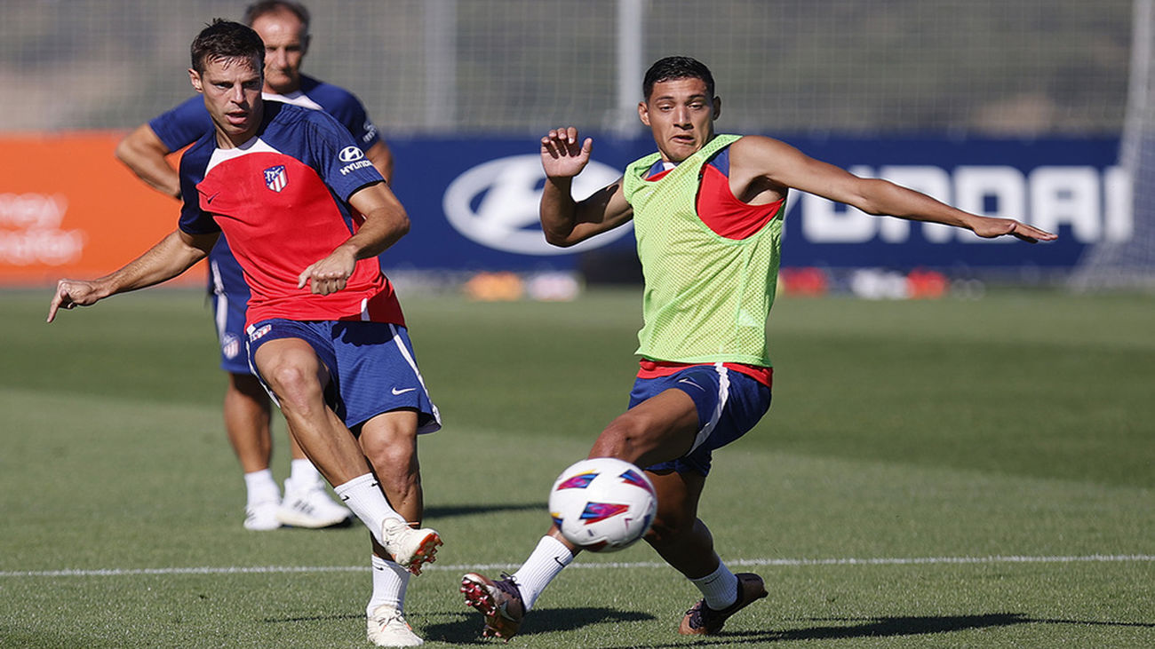 Así prepara la pretemporada el Atlético en Los ángeles de San Rafael