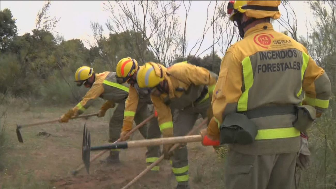 Así luchan contra los incendios forestales las brigadas