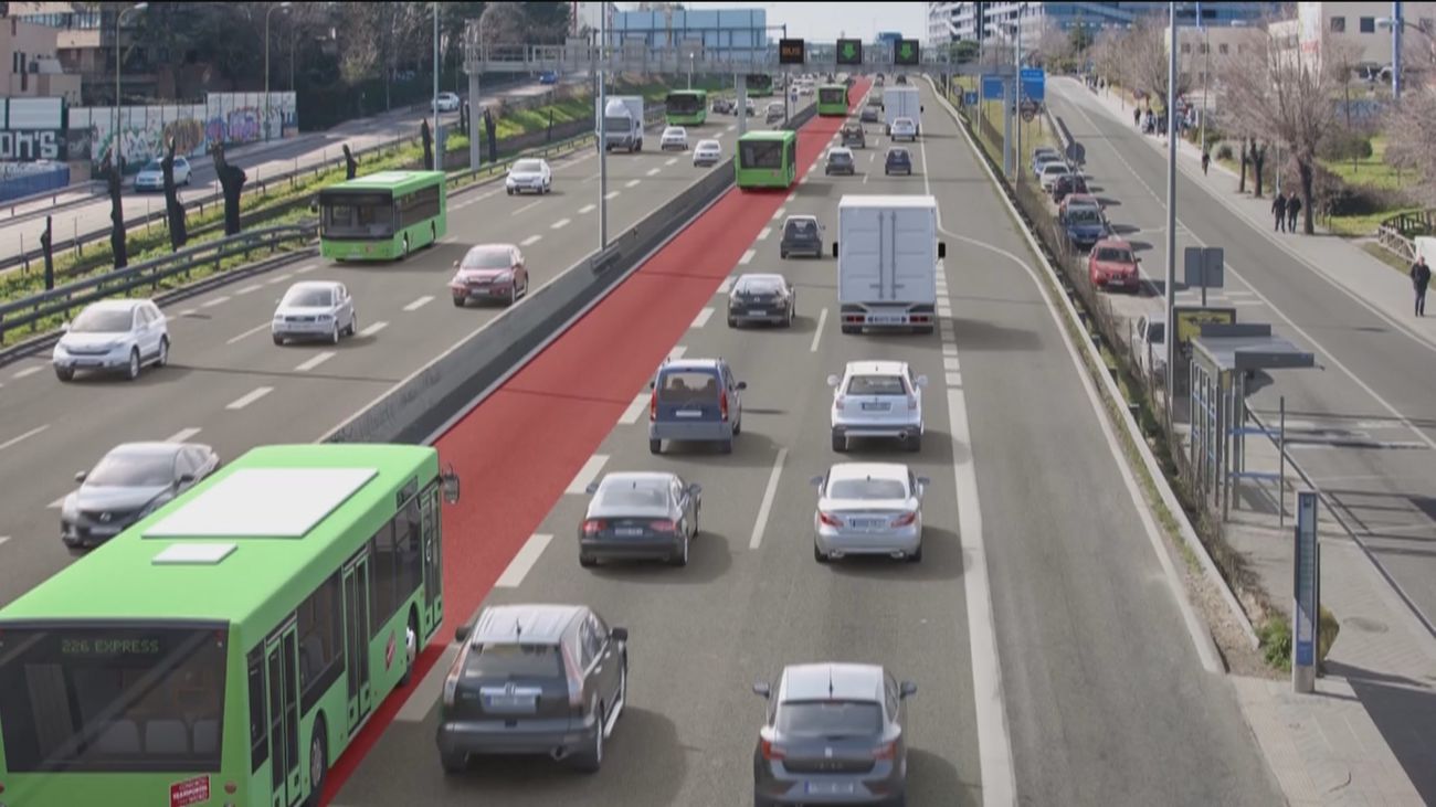 El Bus Vao De La A Sin Separaci N Y En El Carril Izquierdo