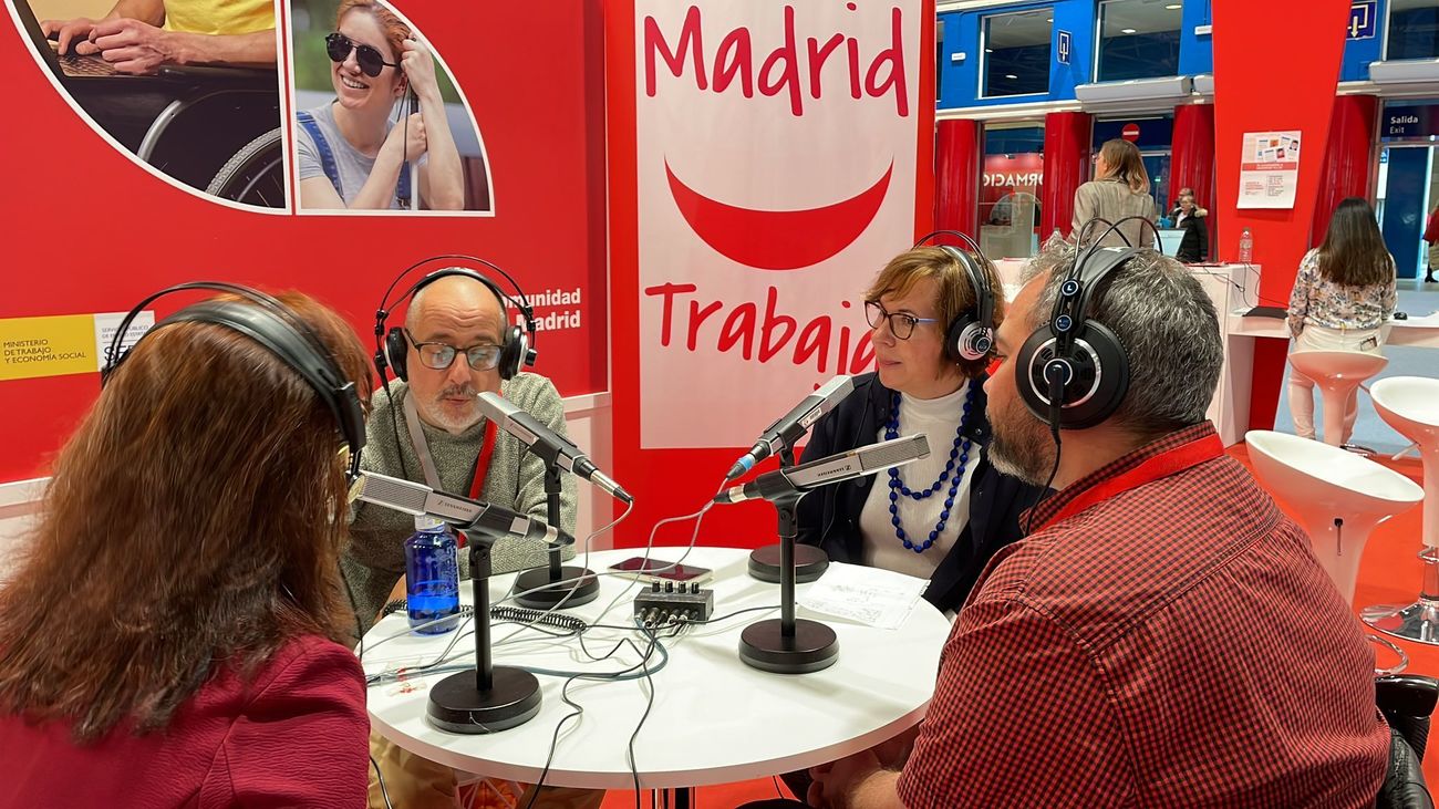 Madrid Trabaja Desde La Feria De Empleo Para Personas Con Discapacidad