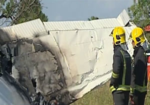 Accidente aéreo