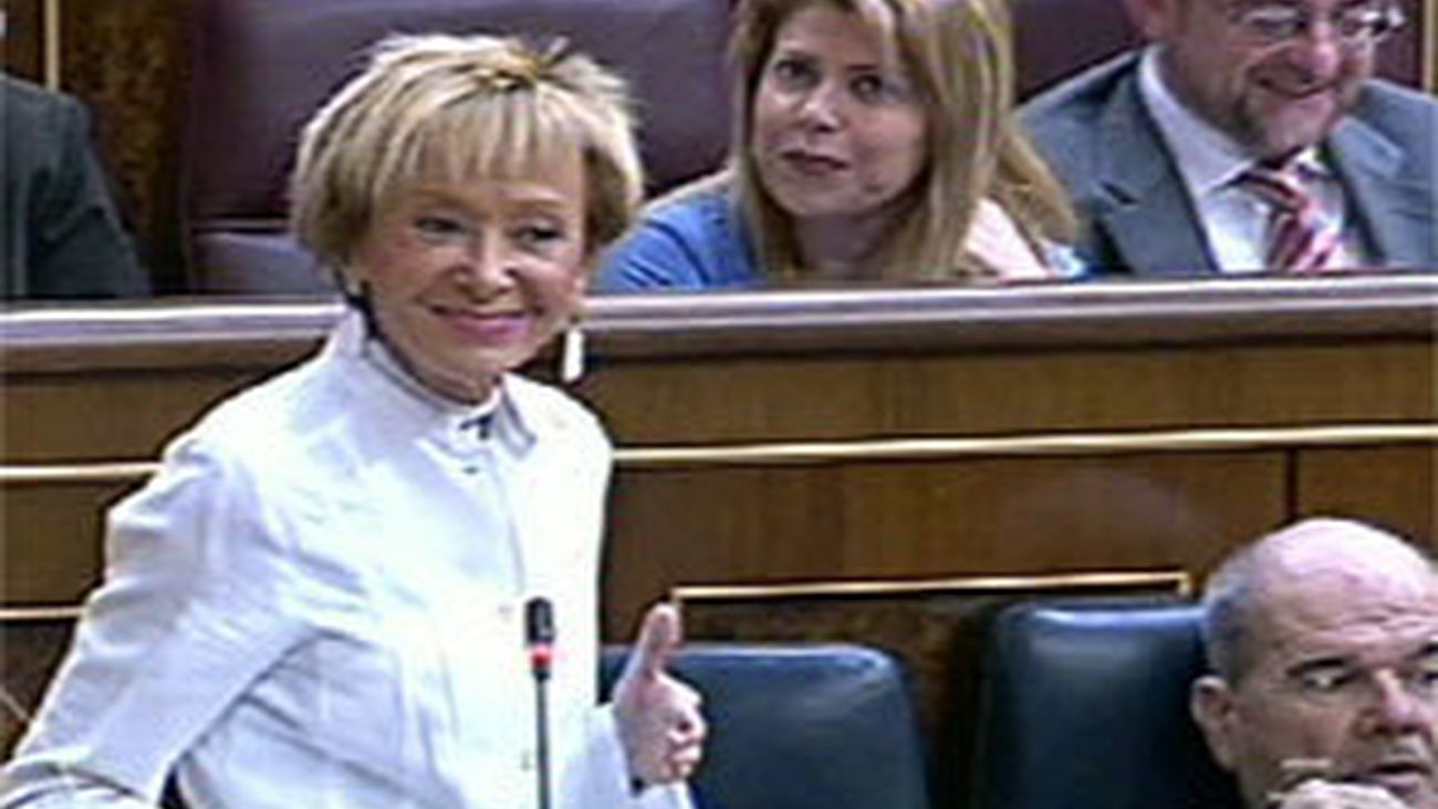 Fernandez de la Vega en el Congreso