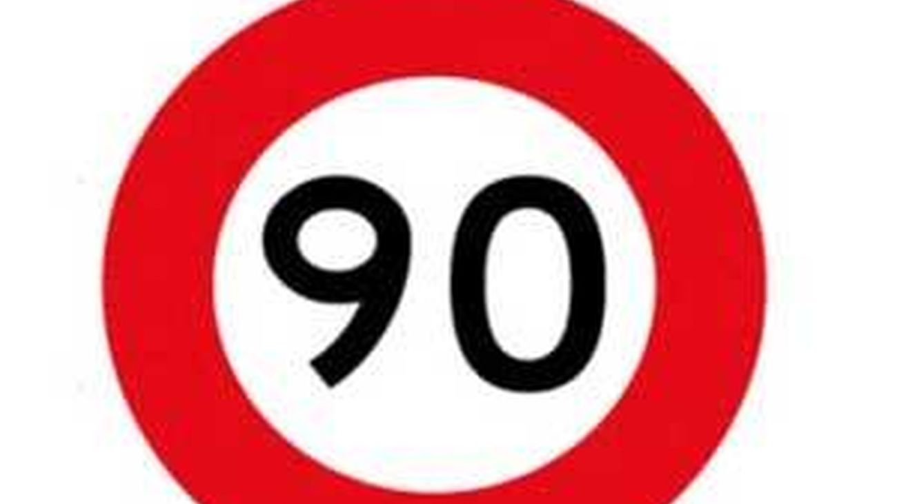 El Gobierno prevé disminuir la velocidad en las carreteras secundarias de 100 km/h a 90