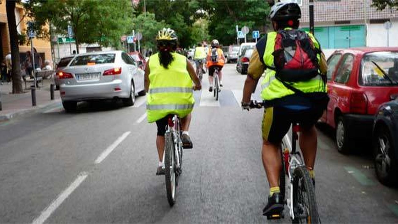 El ayuntamiento de Madrid imparte cursos de ciclismo urbano