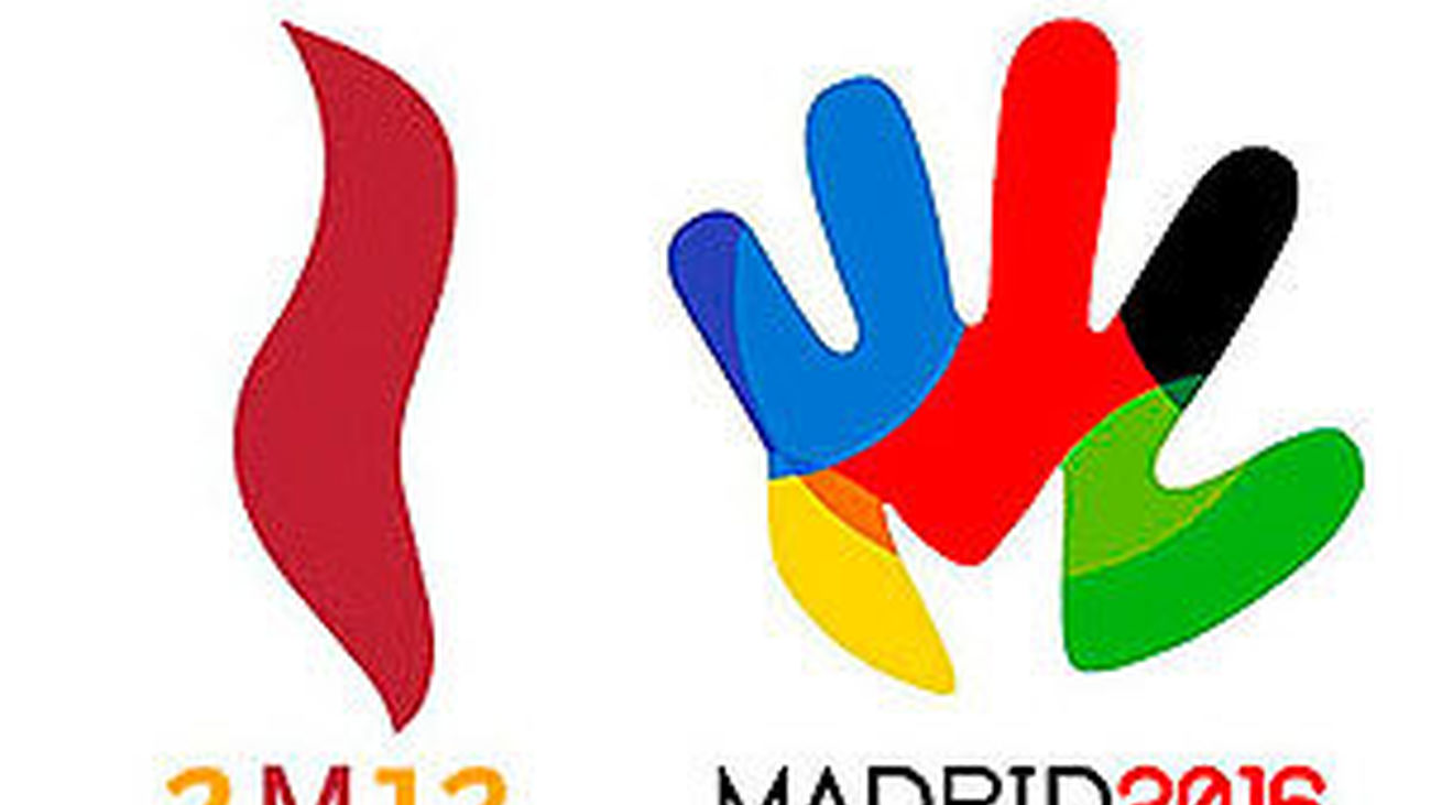 Logos de las candidaturas de Madrid 2012 y Madrid 2016