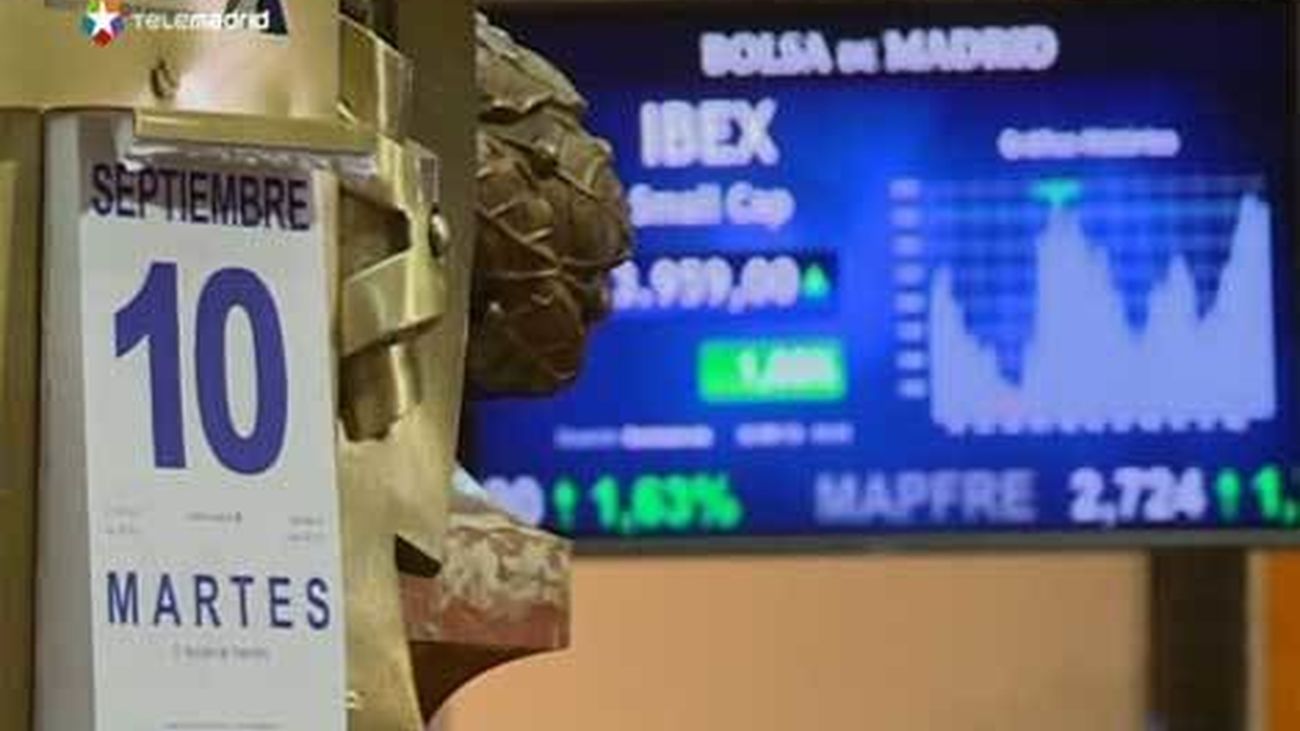 La bolsa española sube un 1,96% y ronda el máximo anual al superar 8.800 puntos