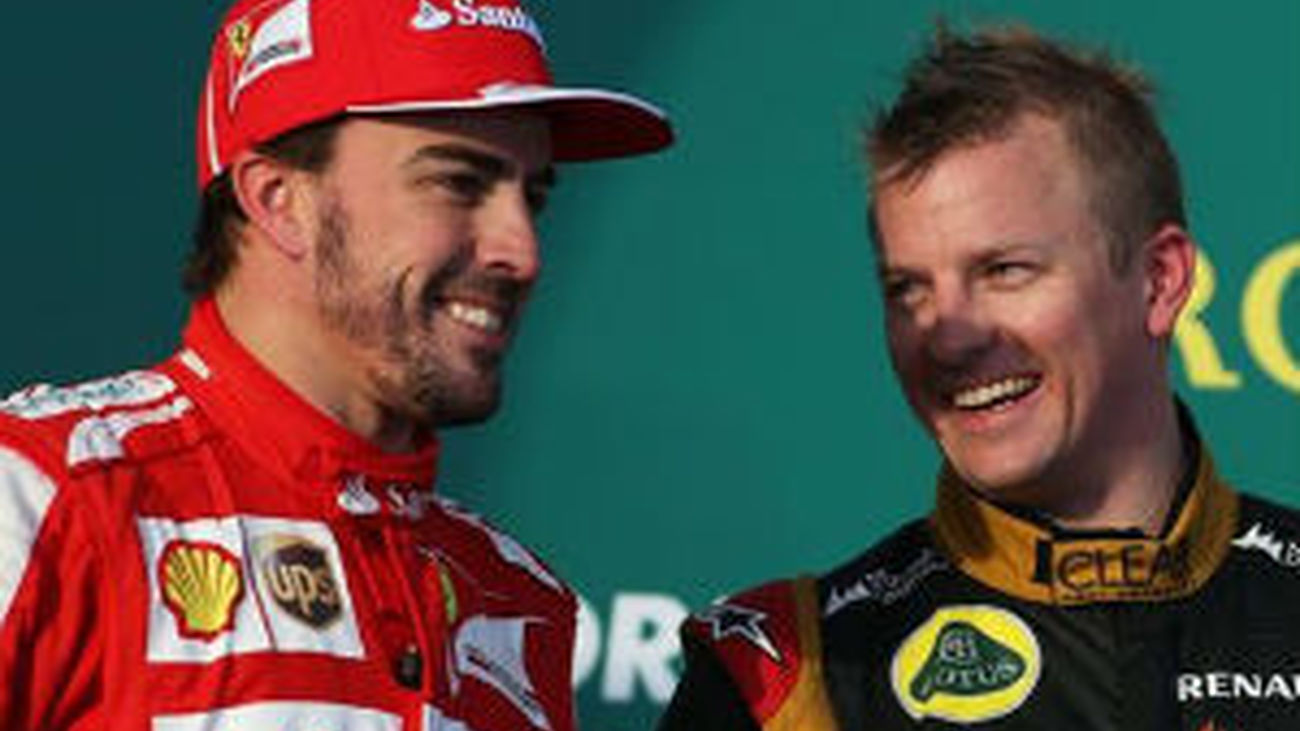 Fernando Alonso y Kimi Raikkonen