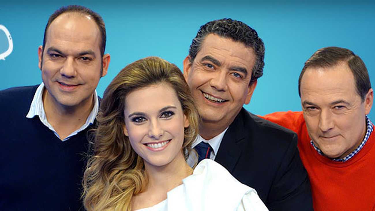 Federico de Juan, Alejandra Andreu, Javier Quero y Luis Ignacio González, Los Tele Tipos