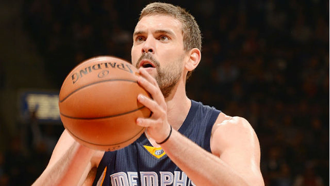 Marc Gasol lidera a los Grizzlies y Pau Gasol a los Spurs