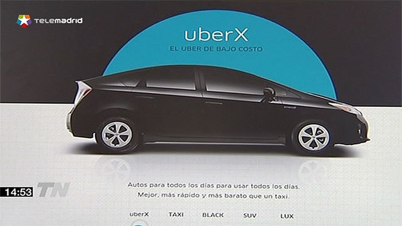 El portal de Uber