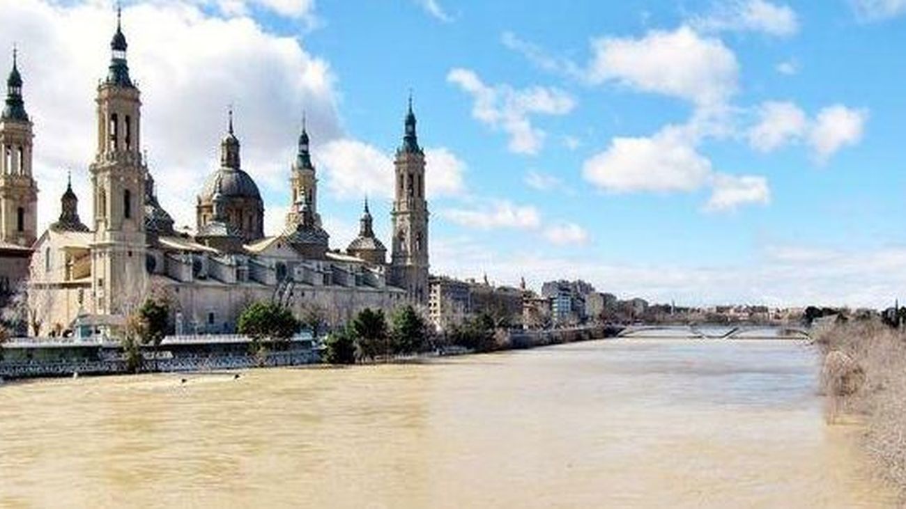Zaragoza afronta este domingo la punta máxima del Ebro