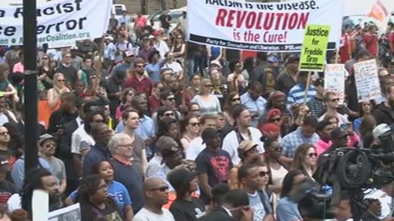 Manifestación en Baltimore