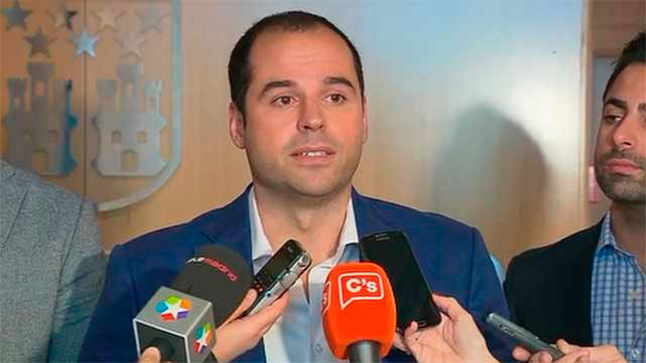 Ignacio Aguado, portavoz de Ciudadanos en la Asamblea de Madrid