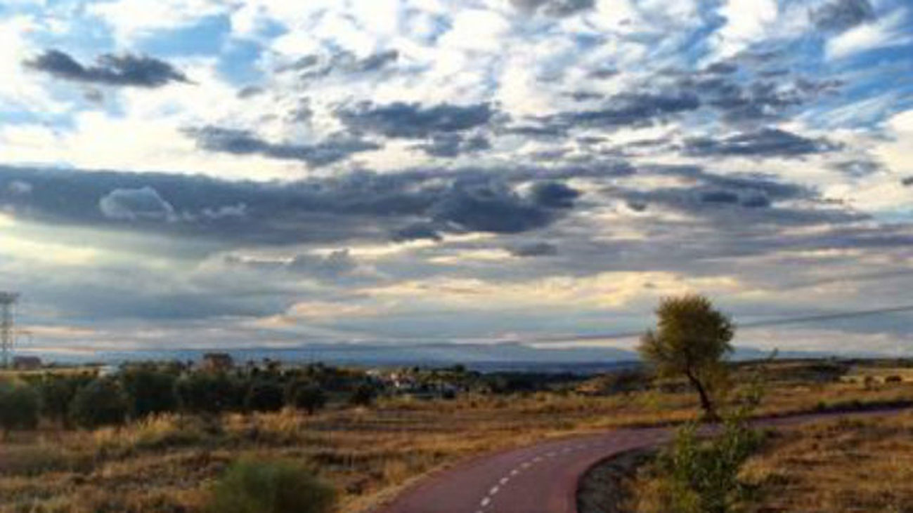 Carril bici en Arganda del Rey