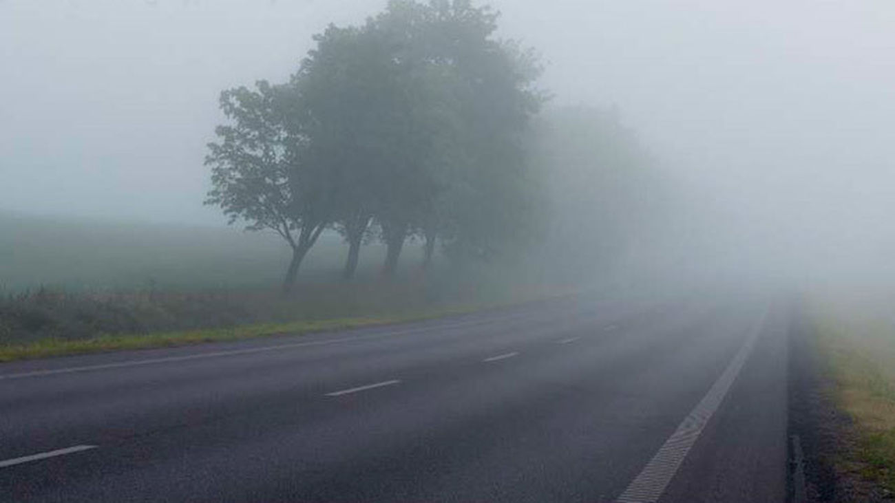 Niebla en las carreteras