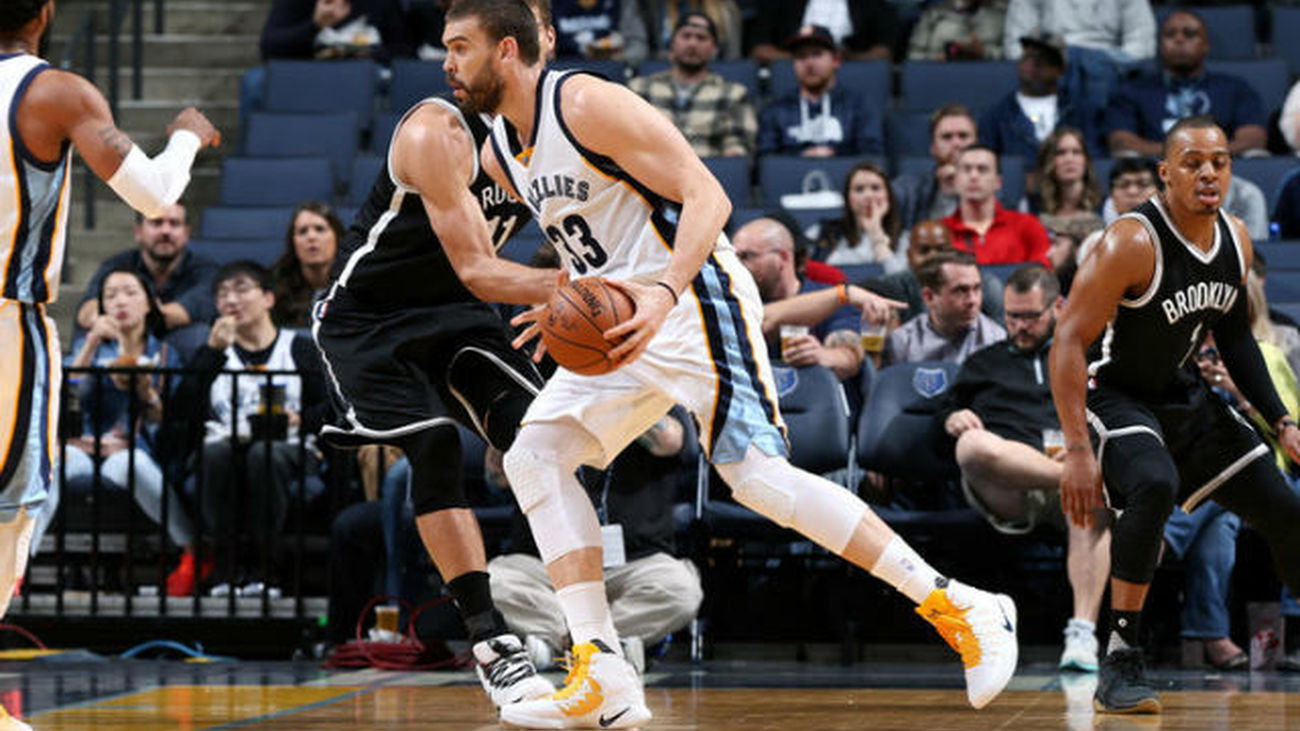 Marc Gasol ante los Nets