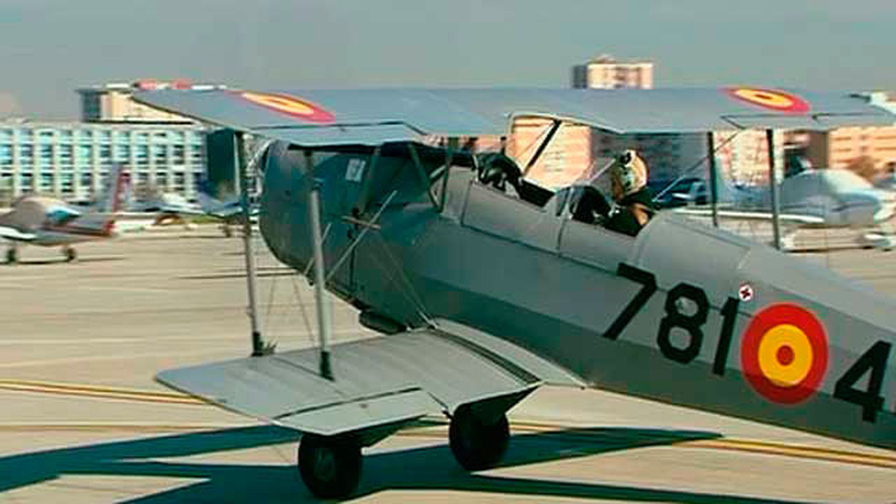 Uno de los aviones de la Fundación Infante de Orleans