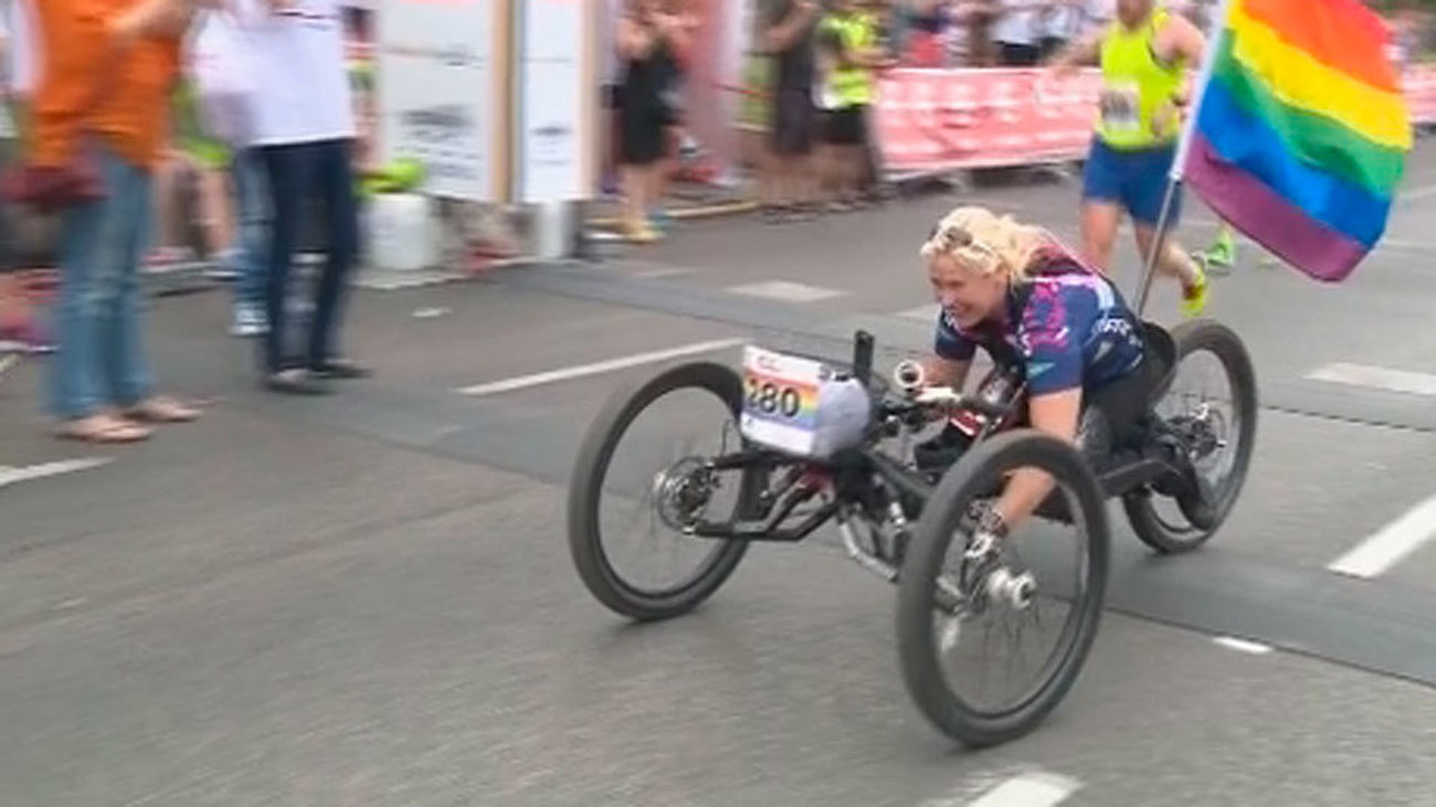 Recuperada la bicicleta adaptada de la atleta paralímpica Gemma Hassen Bey