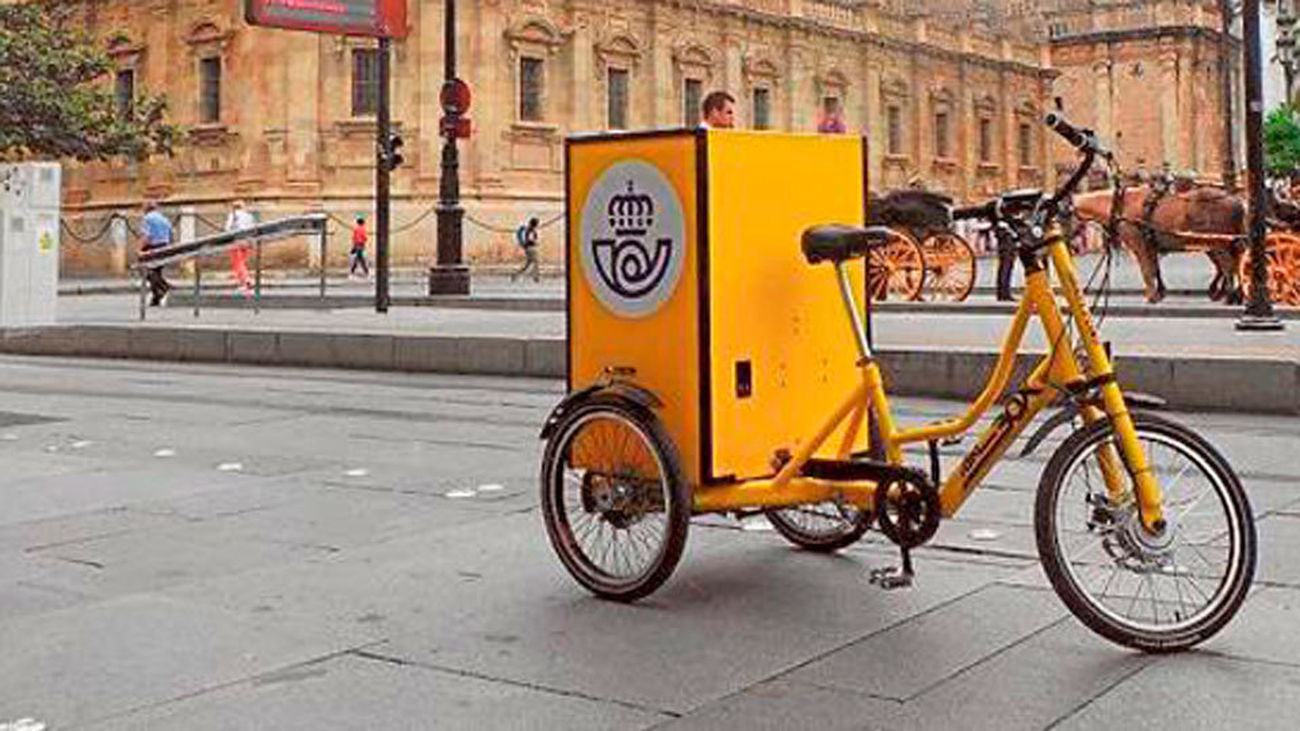 Un triciclo eléctrico para el carril bici
