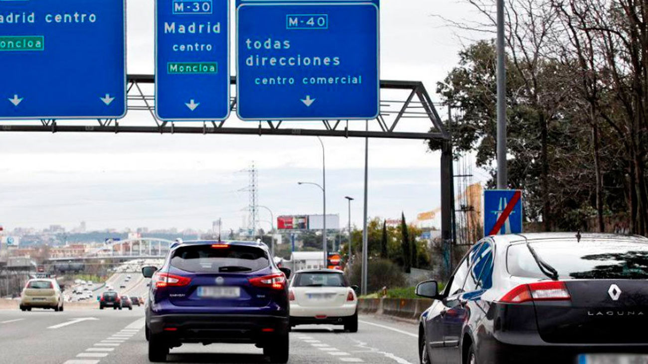 M-40 en Madrid