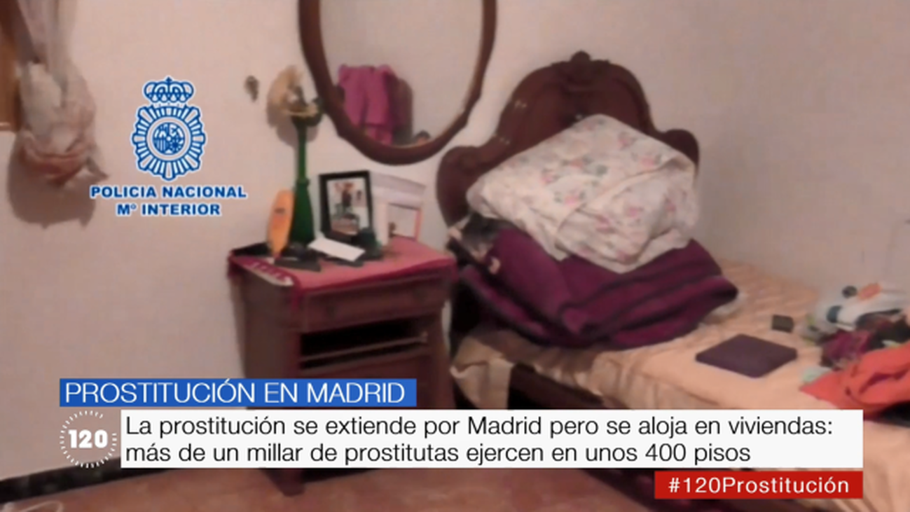 Telemadrid descubre cinco pisos donde se prostituye a mujeres en Madrid