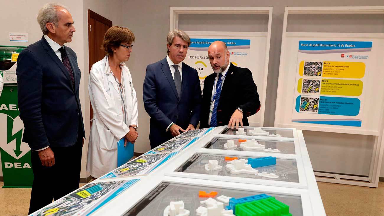 Ángel Garrido presenta el proyecto de remodelación del hospital 12 de Octubre