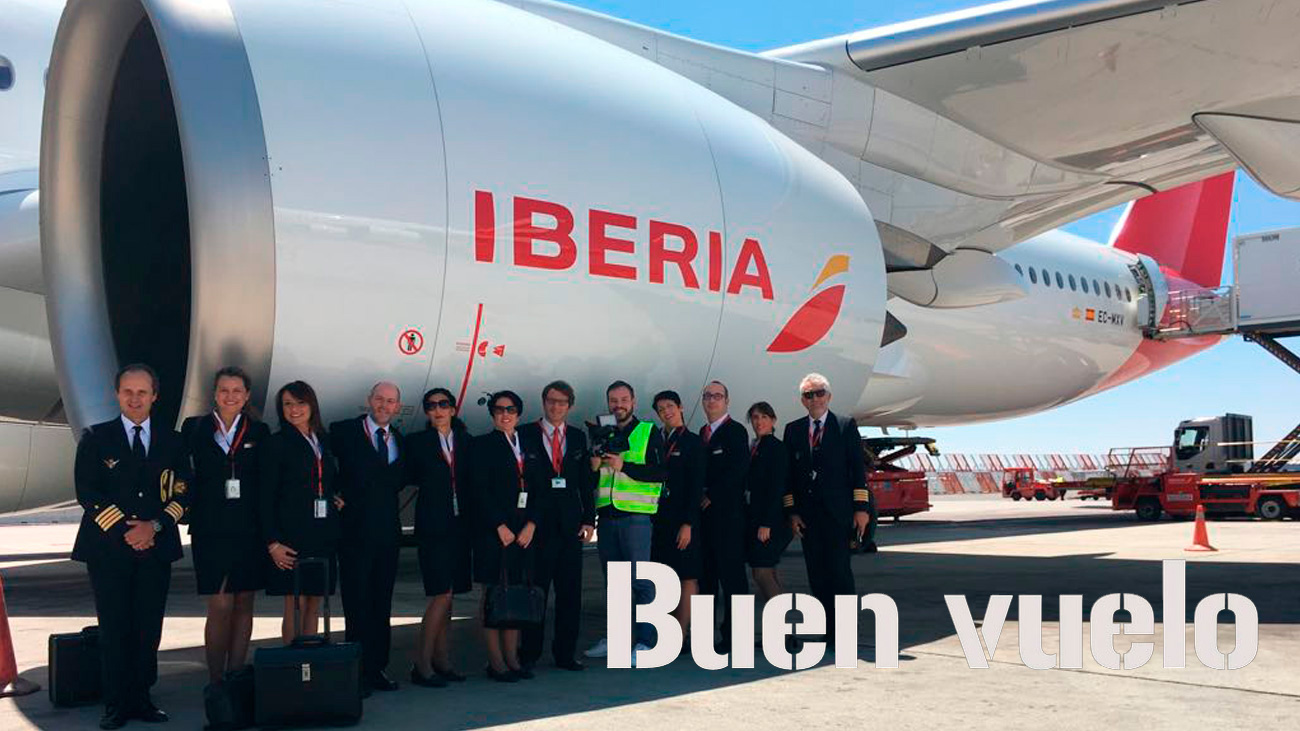 El avión Airbus A-300, uno de los grandes hitos de Iberia