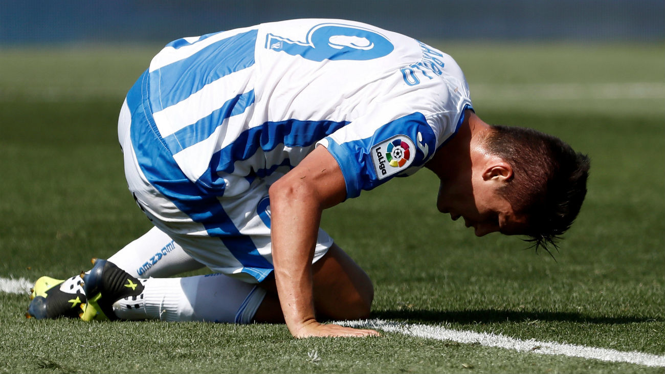 Carrillo, jugador del CD Leganés