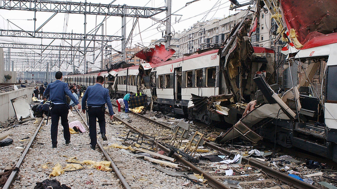 Imagen de archivo de los atentados del 11 de marzo de 2004 en Madrid.