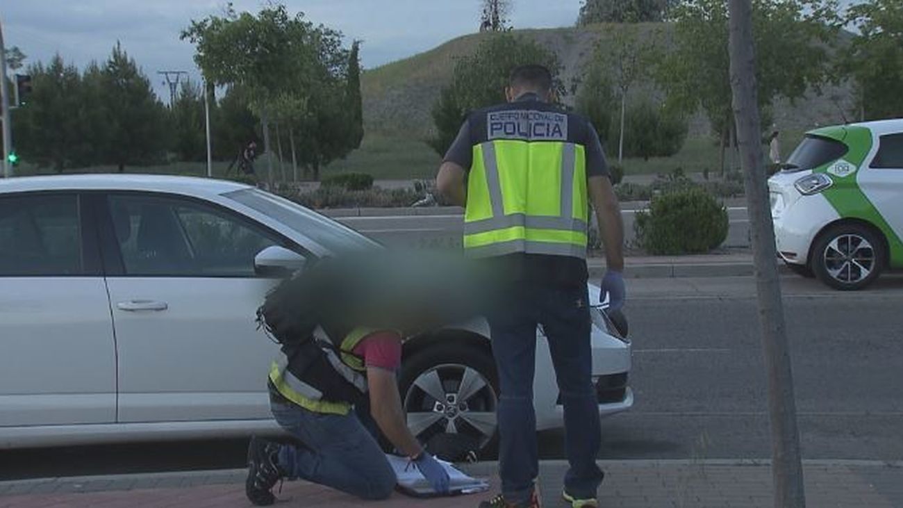 Operación policial en el Ensanche de Vallecas