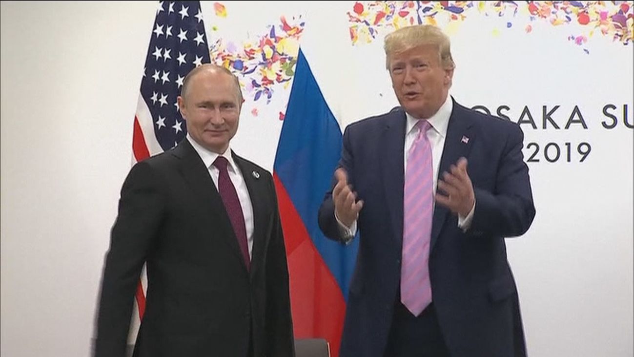 Putin y Trump (imagen de archivo)