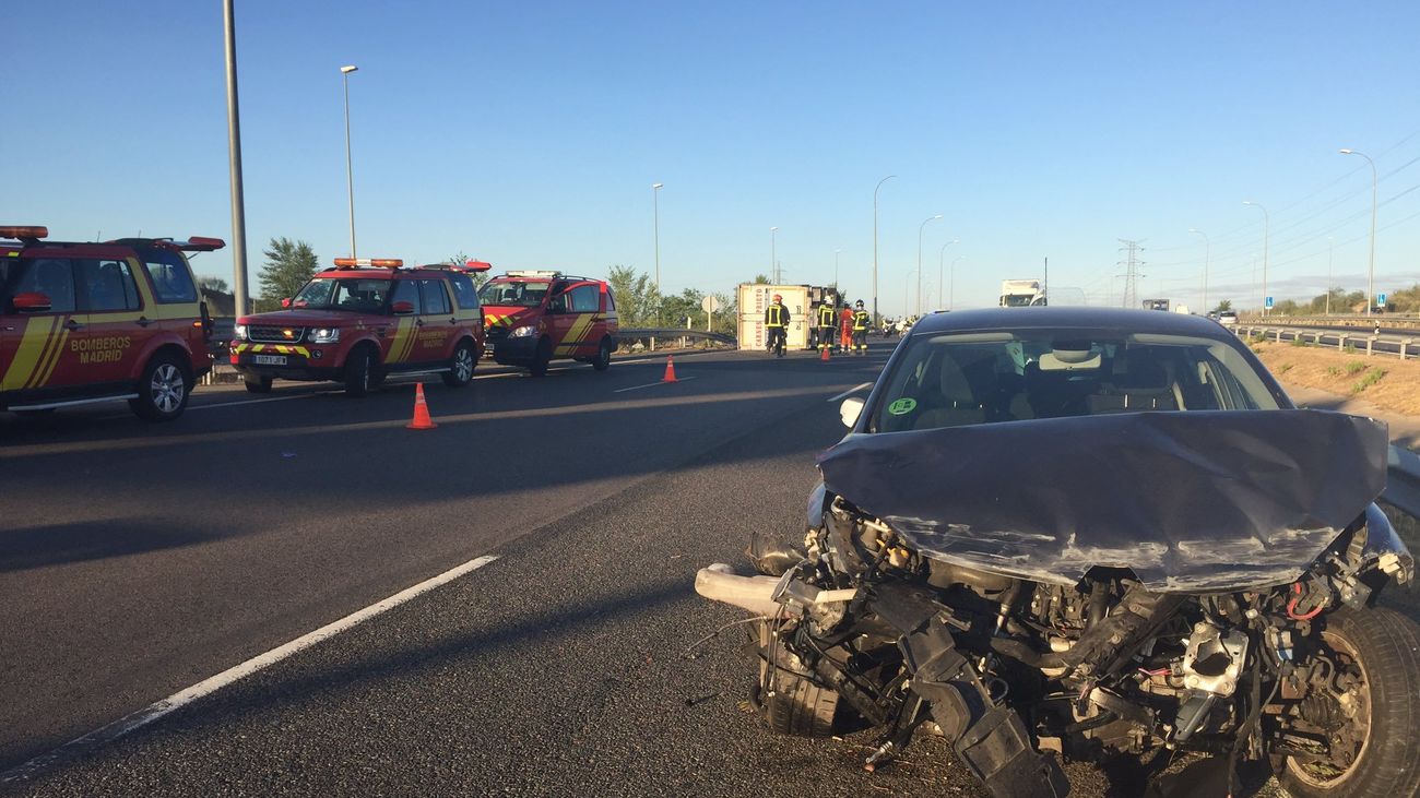 Accidente en la M-50