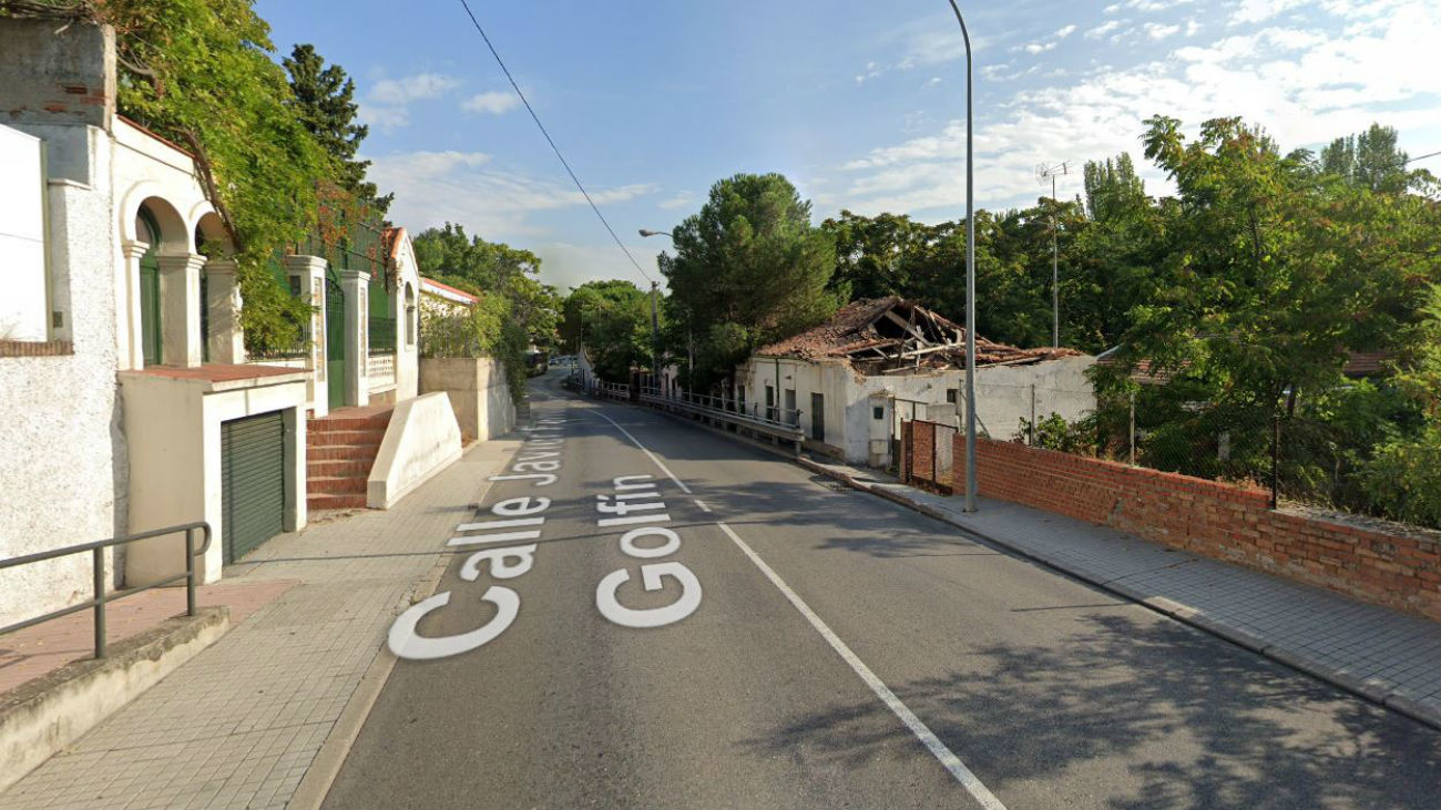 Calle Javier Fernández Golfín, Pozuelo