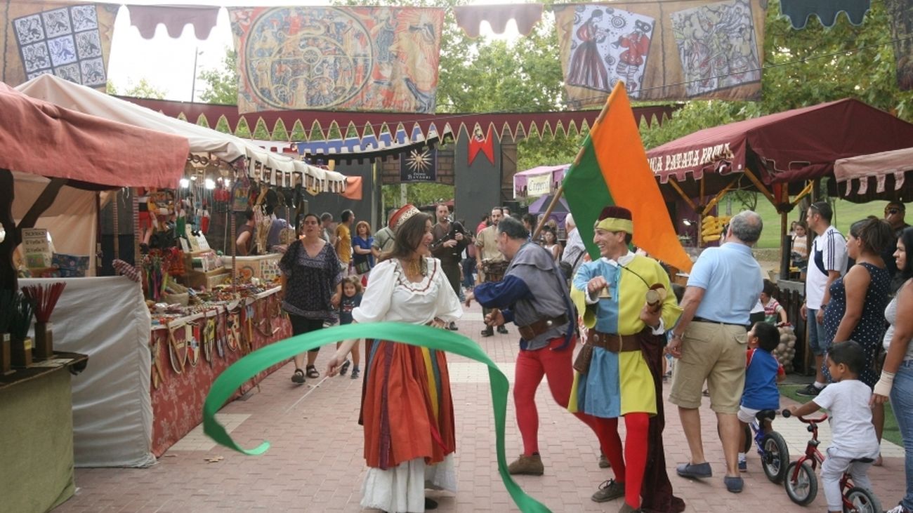 Imagen del mercado medieval en Tres Cantos (AYUNTAMIENTO DE TRES CANTOS)
