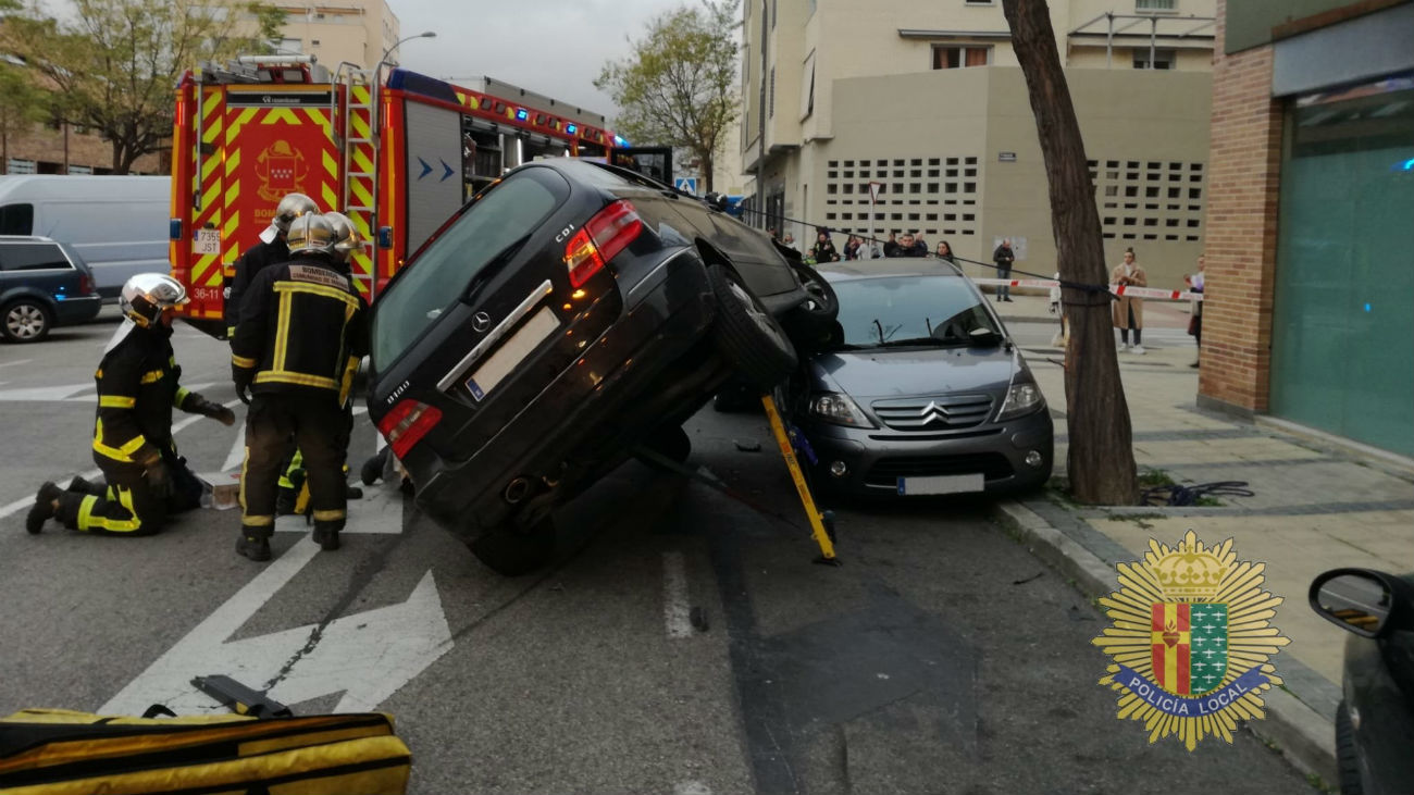 Accidente de tráfico en El Bercial