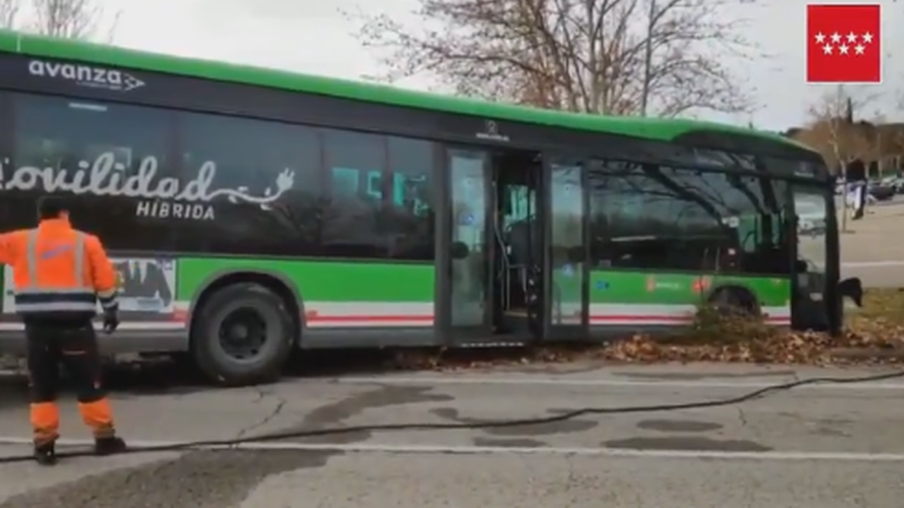 Accidente de autobús en Villaviciosa de Odón