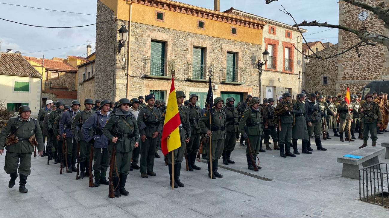 Recreación de la Batalla de Krasni Bor