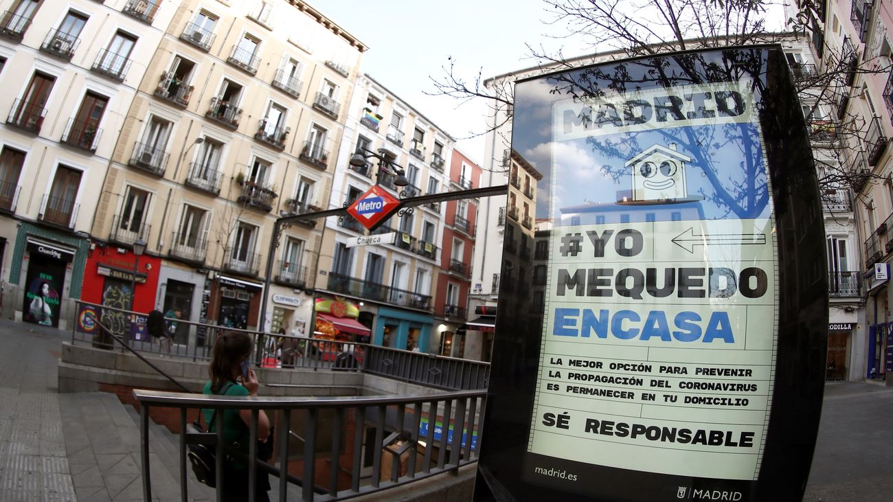 El Ayuntamiento de Madrid pide a los madrileños quedarse en casa ante el coronavirus