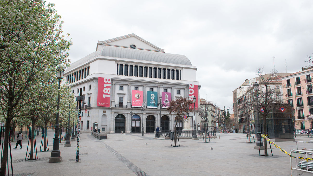 La Plaza de Ópera, en Madrid