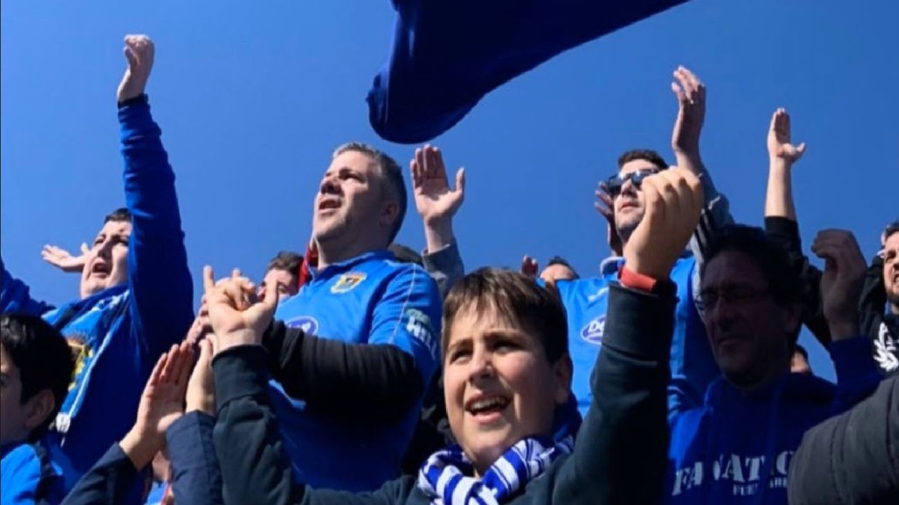 Afición del CF Fuenlabrada