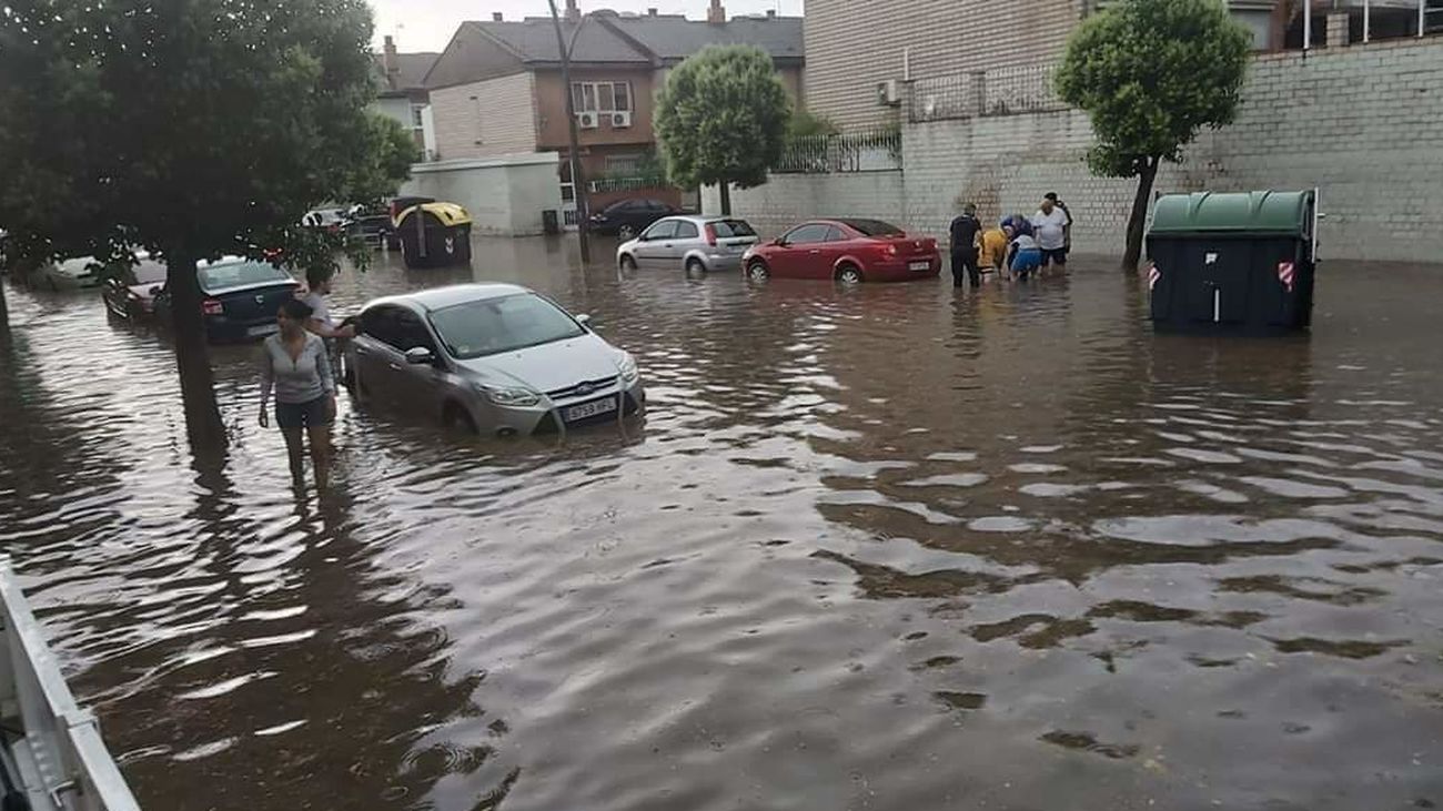 Inundación en Perales del Río