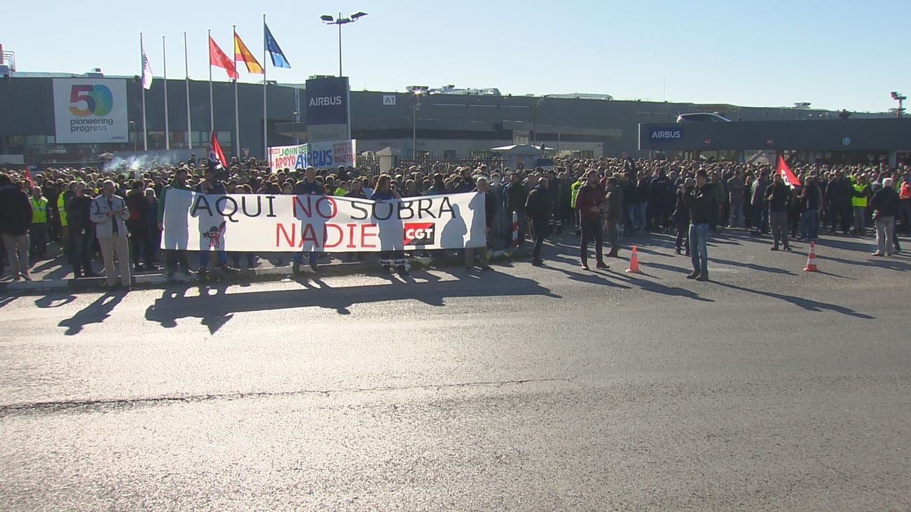 El comité de Airbus convoca huelga y manifestaciones el 23 de julio contra los despidos