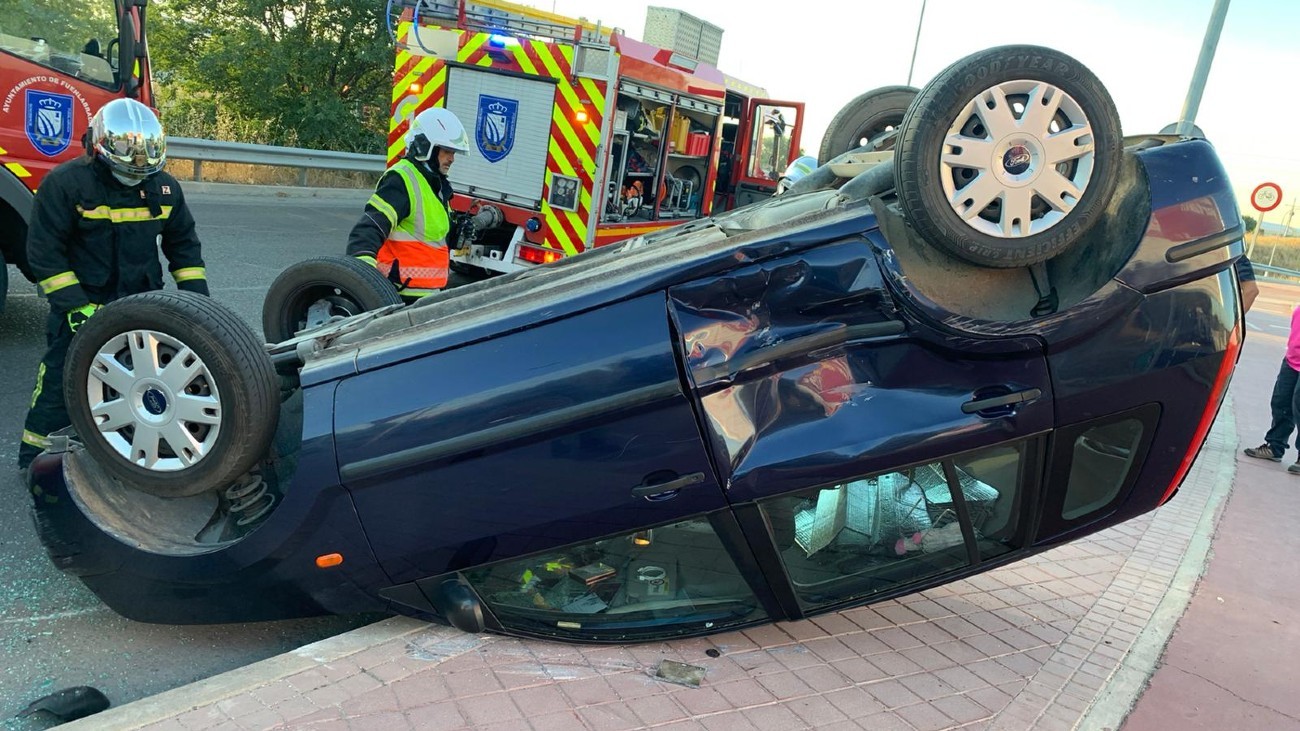 Accidente en Fuenlabrada