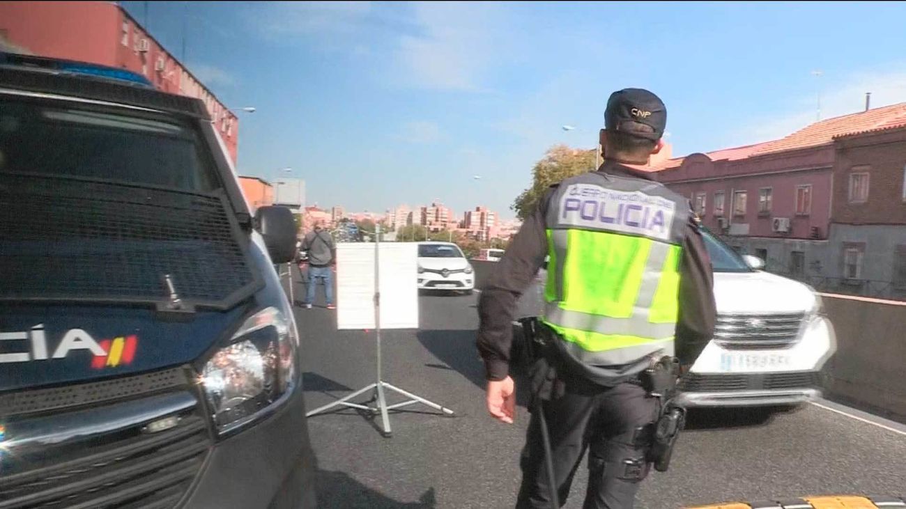 Controles de Policía en Madrid