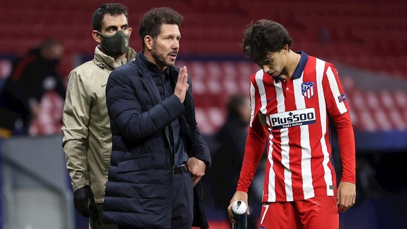 Simeone y Joao Felix