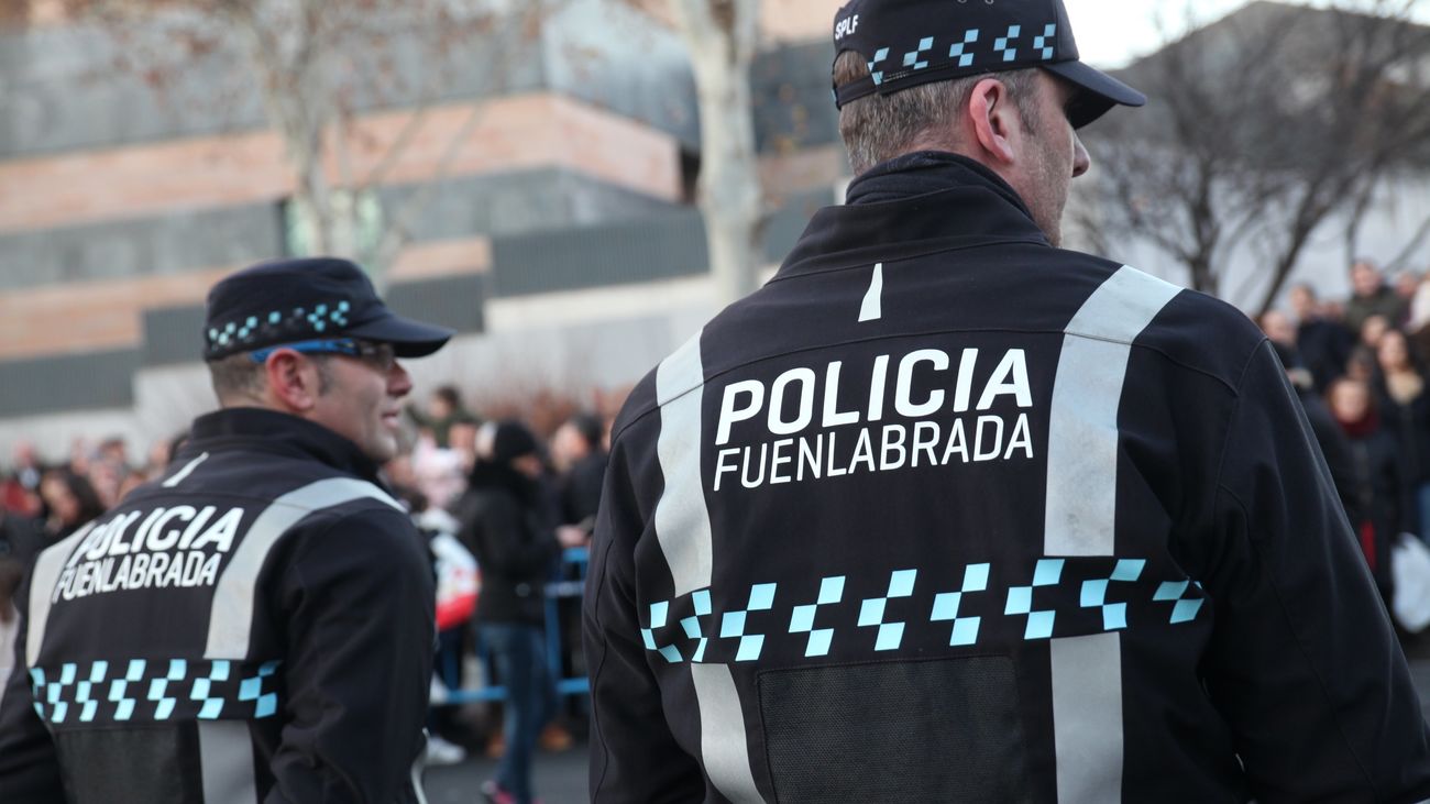 Dos policías locales de Fuenlabrada