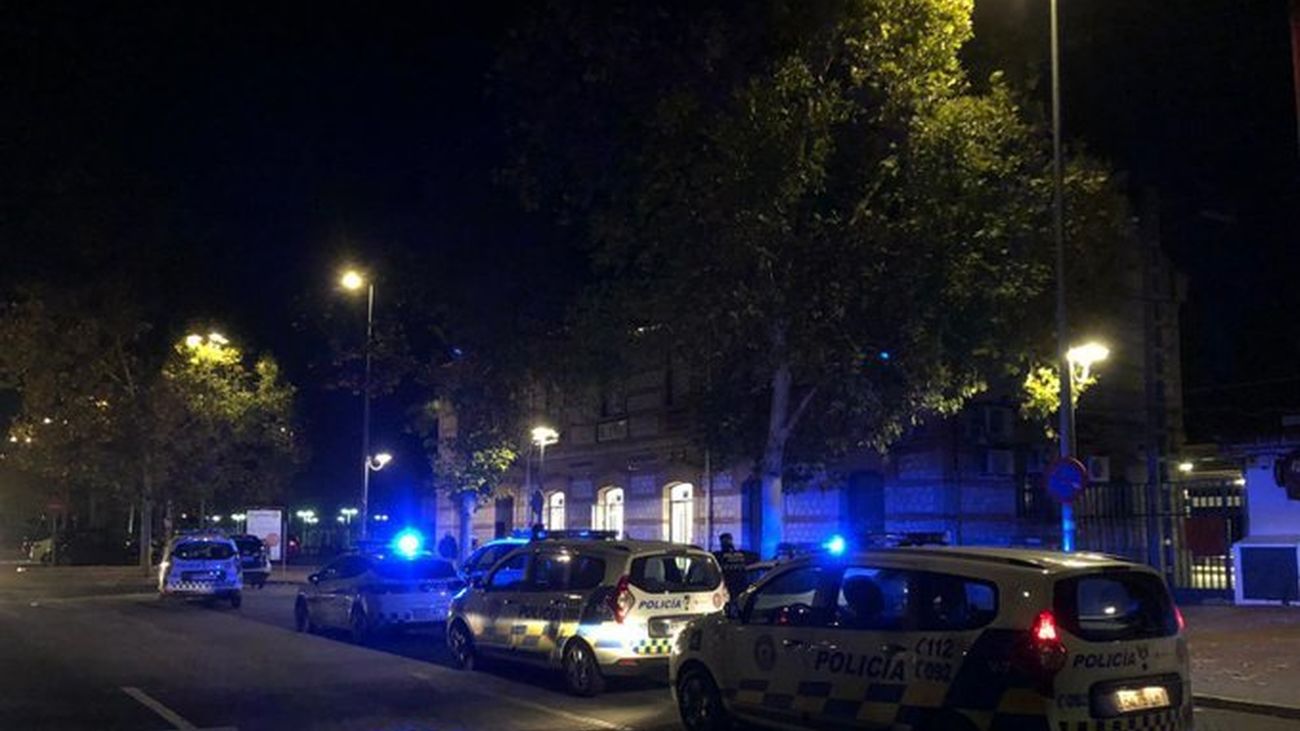 Estación de Valdemoro el sábado por la noche